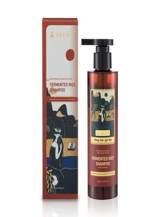 Abera Fermented Rice Shampoo – Anti Hair Loss & Supports Hair Regrowth – Strengthens Thinning & Damaged Hair – 6.09 fl oz - Image 1